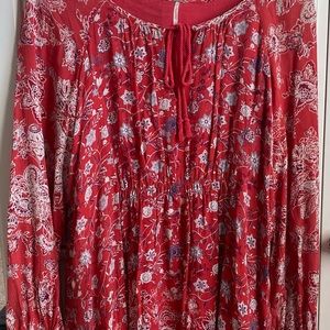 Free People knee length flowy dress